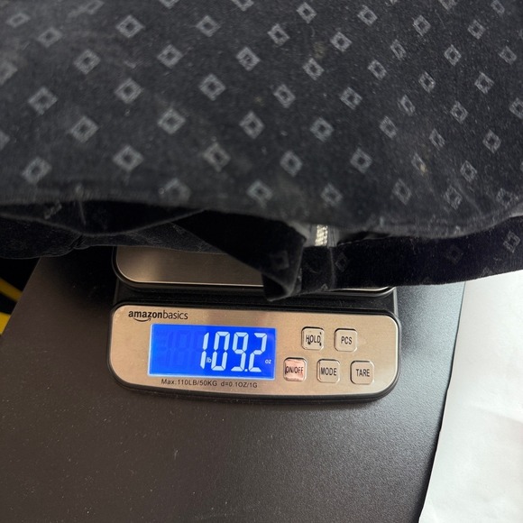 Marc Ecko Cut & Sew Mens Black Velvet Geometric Diamond Blazer Jacket Size M - Picture 11 of 11